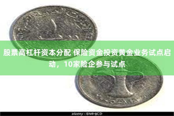 股票高杠杆资本分配 保险资金投资黄金业务试点启动，10家险企参与试点