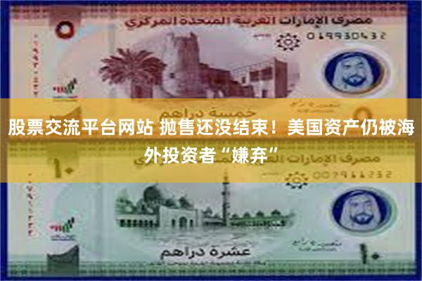 股票交流平台网站 抛售还没结束！美国资产仍被海外投资者“嫌弃”